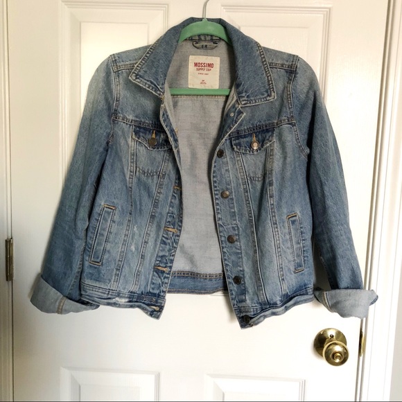 Mossimo Supply Co. Jackets & Blazers - Light Wash Denim Jacket